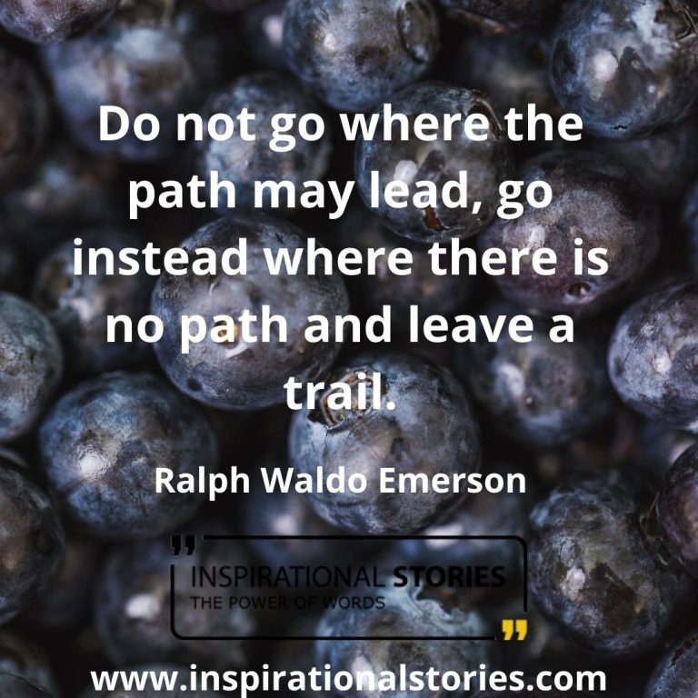 Famous Ralph Waldo Emerson Quotes - Inspirational Stories, Quotes & Poems